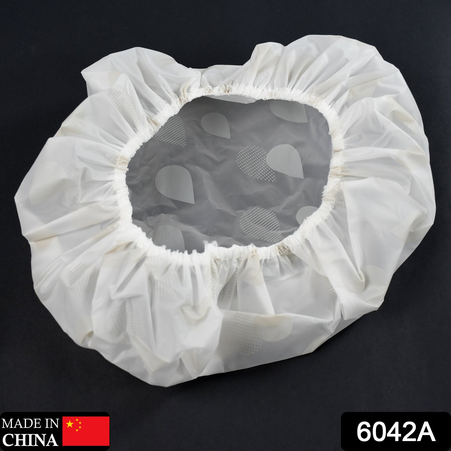6042A Shower Caps, Etercycle Reusable Elastic Waterproof Bathing Hair Cap with Lace Elastic Band for Women Beauty, Hair Spa, Home Hotel Travel Use (1Pc) DeoDap 6042A Shower Caps, Etercycle Reusable Elastic Waterproof Bathing Hair Cap with Lace Elastic Band for Women Beauty, Hair Spa, Home Hotel Travel Use (1Pc) DeoDap
